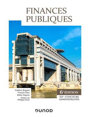cover image of Finances Publiques--6e éd.